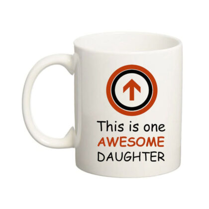 Awesome daughter mug
