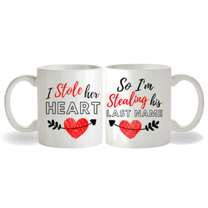 His and hers mug Wedding Anniversary Gift